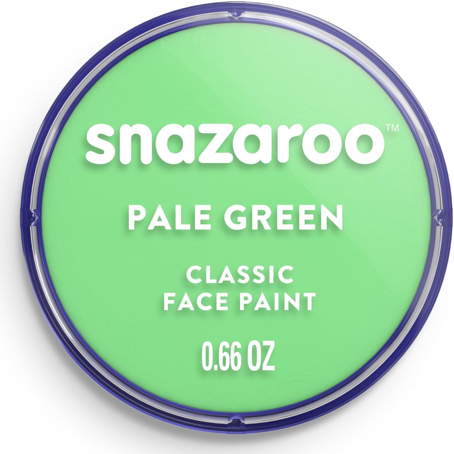 Snazaroo Classic Face and Body Paint, Pale Green Colour, Water Based, Easily Washable, SFX Makeup