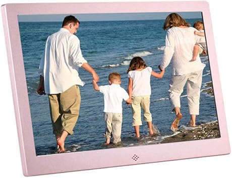 WANGOFUN Digitaler Bilderrahmen Zoll digitaler Bilderrahmen mit Uhrkalender elektronisches Foto mit Musik-Video-Player MutterfreundPink WANGOFUN Digitaler Bilderrahmen Zoll digitaler Bilderrahmen mit Uhrkalender elektronisches Foto mit Musik-Video-Player MutterfreundPink