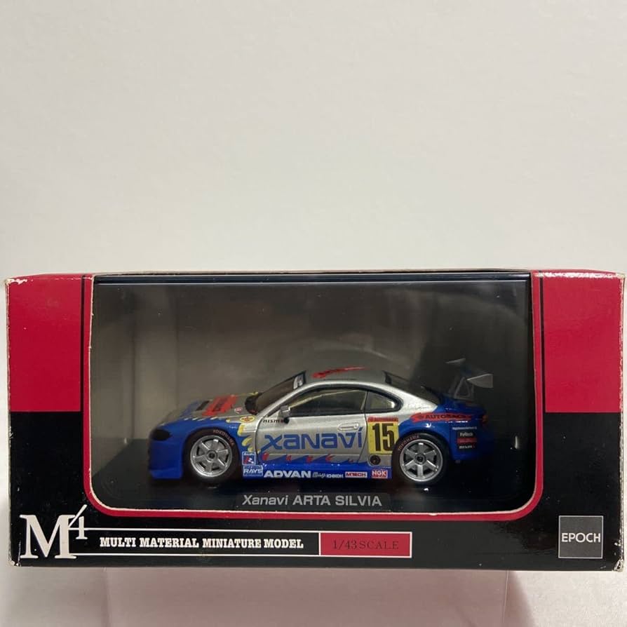 Amazon | MTECH M4 1/43 XANAVI ARTA SILVIA #15 1999年 JGTC ザナヴィ Amazon | MTECH M4 1/43 XANAVI ARTA SILVIA #15 1999年 JGTC ザナヴィ