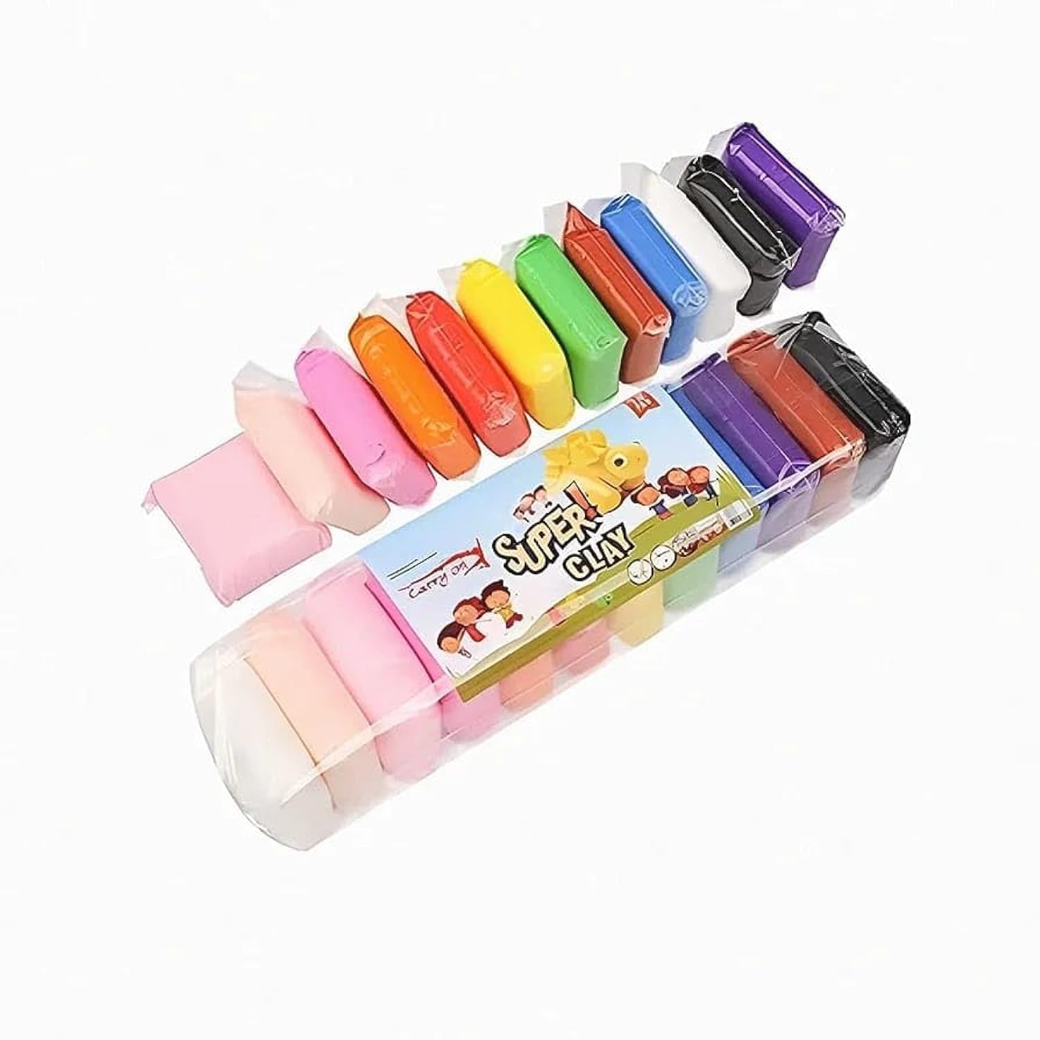 AS TOYS Air Dry Ultra-Light Colorful Soft Clay Dough Toy for Kids. for Art & Craft Decoration Clay with Tools. (Pack of 12 Pieces) (B0CGDF475P) Amazon Price History, Amazon Price Tracker