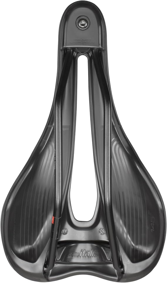 Selle Italia X-Bow Superflow Saddle: Black/Black