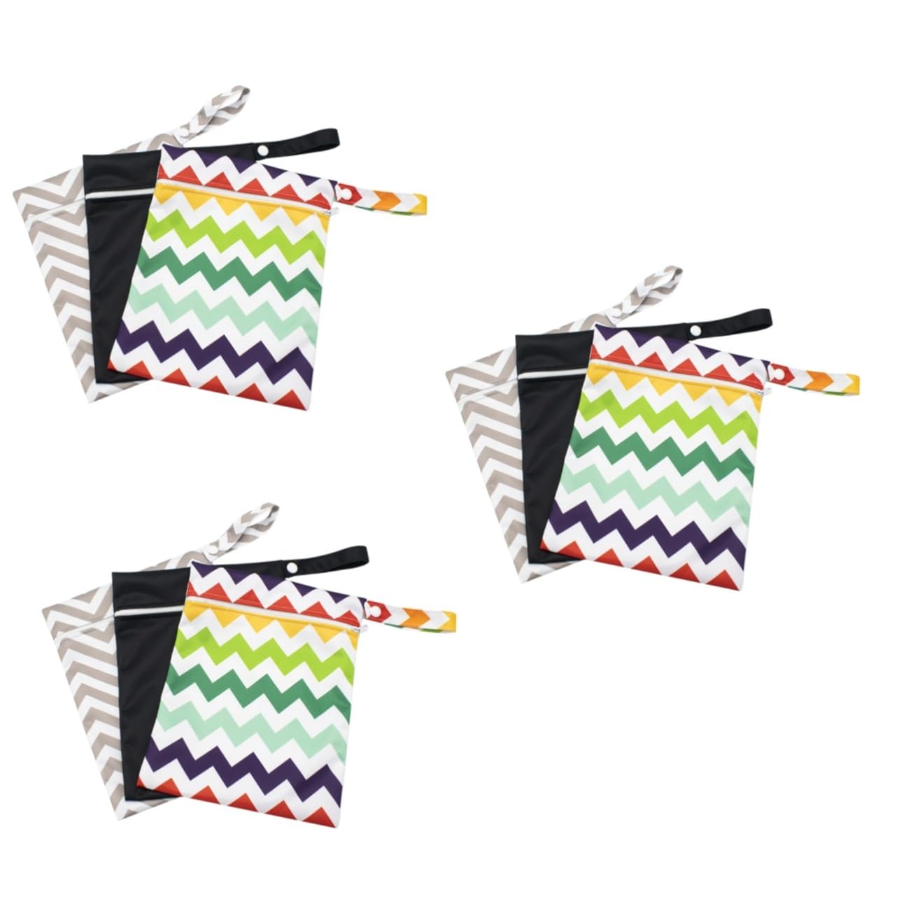 KOMBIUDA 9piezas Organizador De Bolsa Multifuncional Para Bebés Almacenamiento De Secos y Mojados Bolsa De Viaje Para Mamás Accesorios De Cuidado Infantil