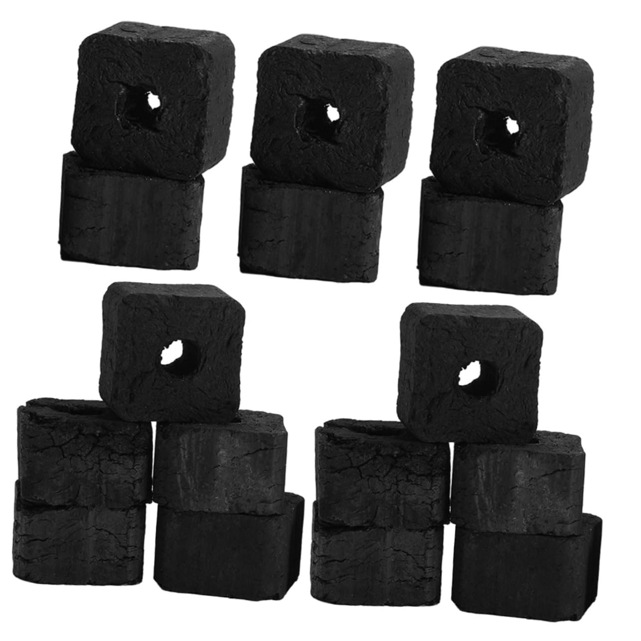 Toddmomy 1bolsa Bolsa De Vegetal Briquetas Barbacoa Carbon De Bambú Vegetal para Estufa Parrilla De