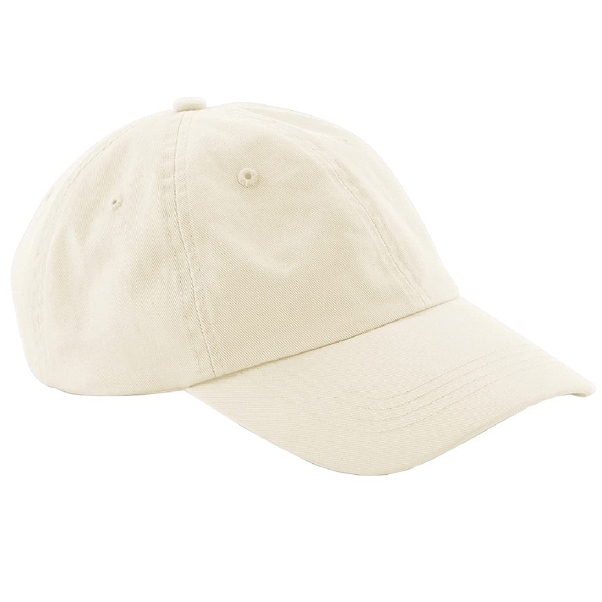 Beechfield Unisex Low Profile 6 Panel Dad Cap (One Size) (Beige)
