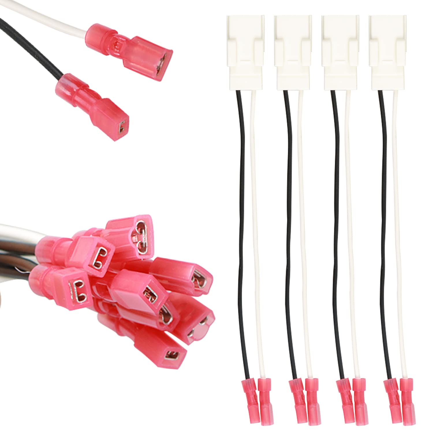 Amazon.com: Car Speaker Adapter Wire Harness Front Rear Door 72