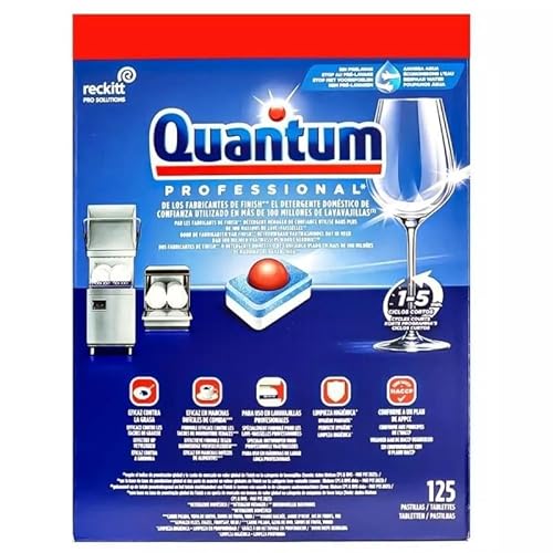 Finish Quantum Professional Spülmaschinentabs, 125 Tabs Finish Quantum Professional Spülmaschinentabs, 125 Tabs