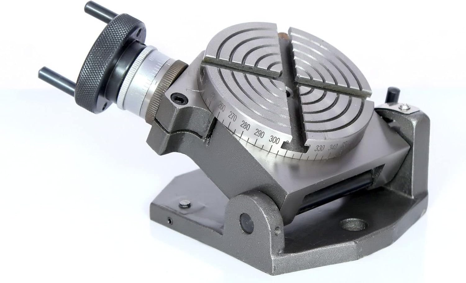 4" Inches (100 mm) 4 Slots Tilting Rotary Table for Milling Machines