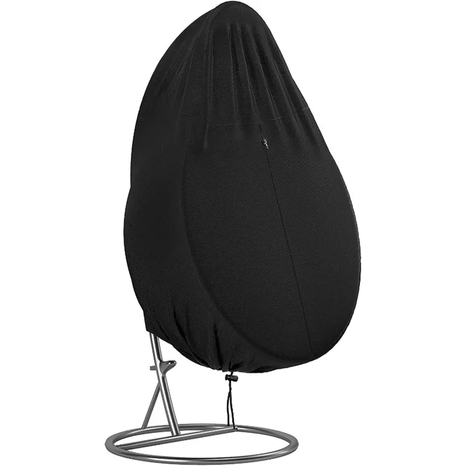 Egg Chair Cover 210D Oxford Cloth Outdoor Hanging Chair Eggshell Cover Swing Basket Dustproof Courtyard Waterproof for swing hammock(200X230cm)
