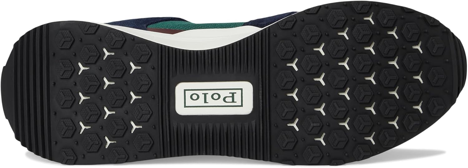 Polo Ralph Lauren Mens Train 89 Suede & Oxford Sneakers - Image 8