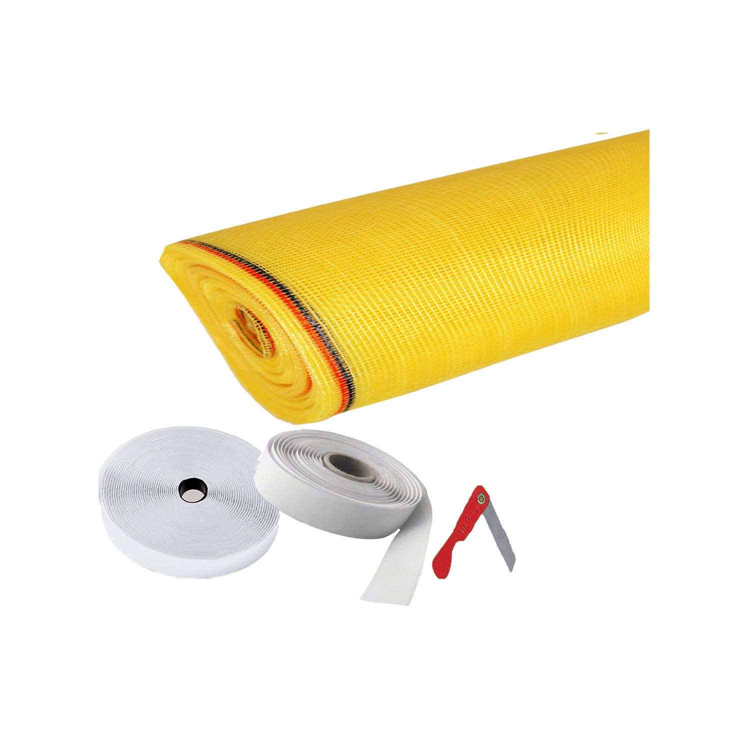 NETFLY Mosquito Net for Window with Fiber Glass Mesh 4/4feet(120/120cm) 47/48Inches 1 Year Guarantee Without Stitched (Yellow Color) 200GSM Model NO:72 (B0834CXKCG) Amazon Price History, Amazon Price Tracker
