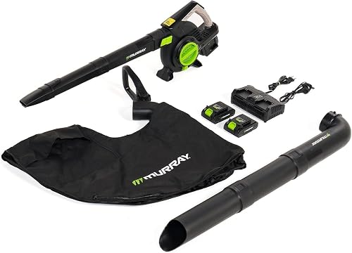 Souffleur et Aspirateur de Feuilles à Batterie 20V 3-en-1 Murray