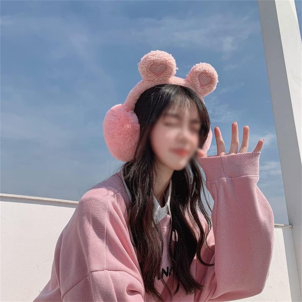 Light Winter Ear Protection Warm Earmuff Girls Cute Cover Plush Bag Foldable Warmer