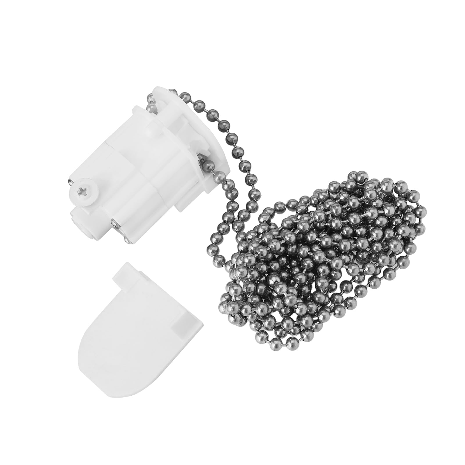 Briny River Sidewinder Gear Pulley with 1M Metal Chain for Roman Blinds Austrian Flower Blinds