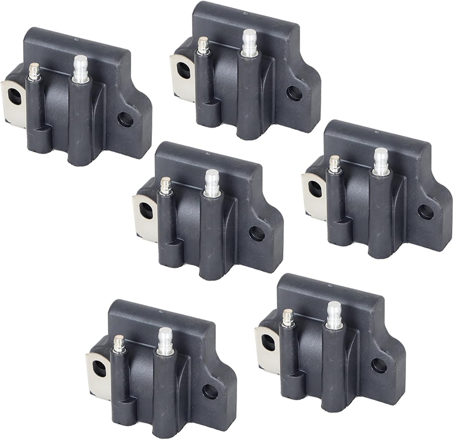 GXYWADY 6 Pcs Ignition Coil 582508 18-5179 Replacement for Johnson Evinrude 4-300HP 2 Stroke Engines 1985-2006