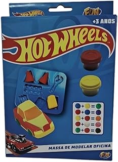 Hot Wheels - Massinha de Modelar Oficina