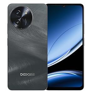 DOOGEE Note 59 PRO+ 5G Smartphone Ohne Vertrag, 36GB+512GB, 6,75" 120Hz IPS, T8200 6nm Octa-Core Android 15 Handy, 50MP+8MP Kamera, 6250mAh Akku, Dual 5G Dual SIM, Widevine L1, GPS NFC Schwarz