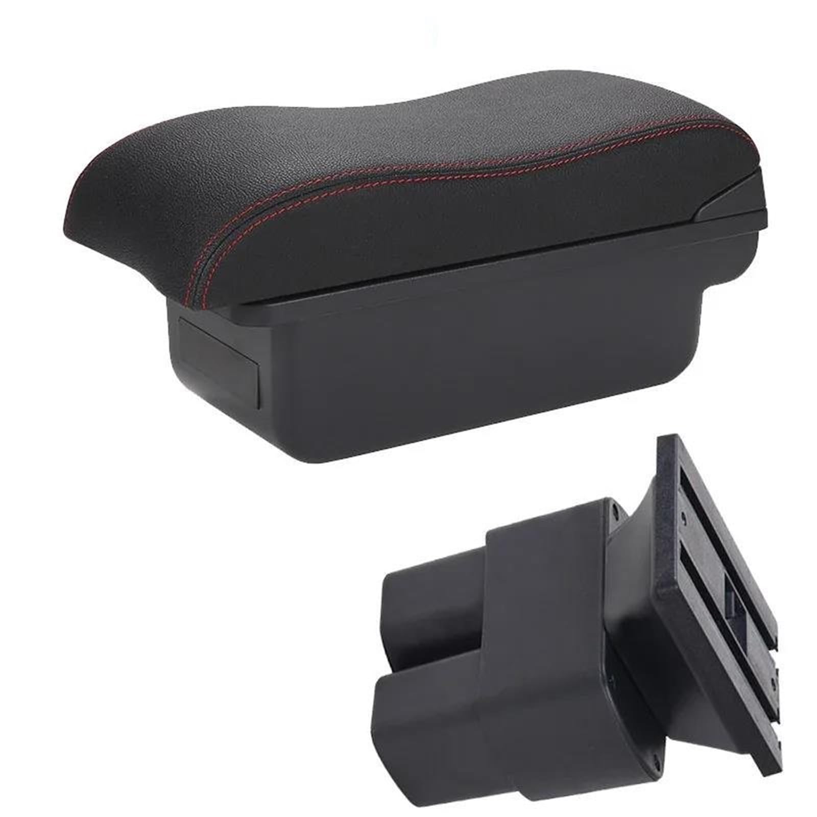 Hjkdsz Type A Cars Armrest Box Protector Curved Surface Center Console Storage For Nissan Nv200 For Evalia Replacement Accessories(Type A)