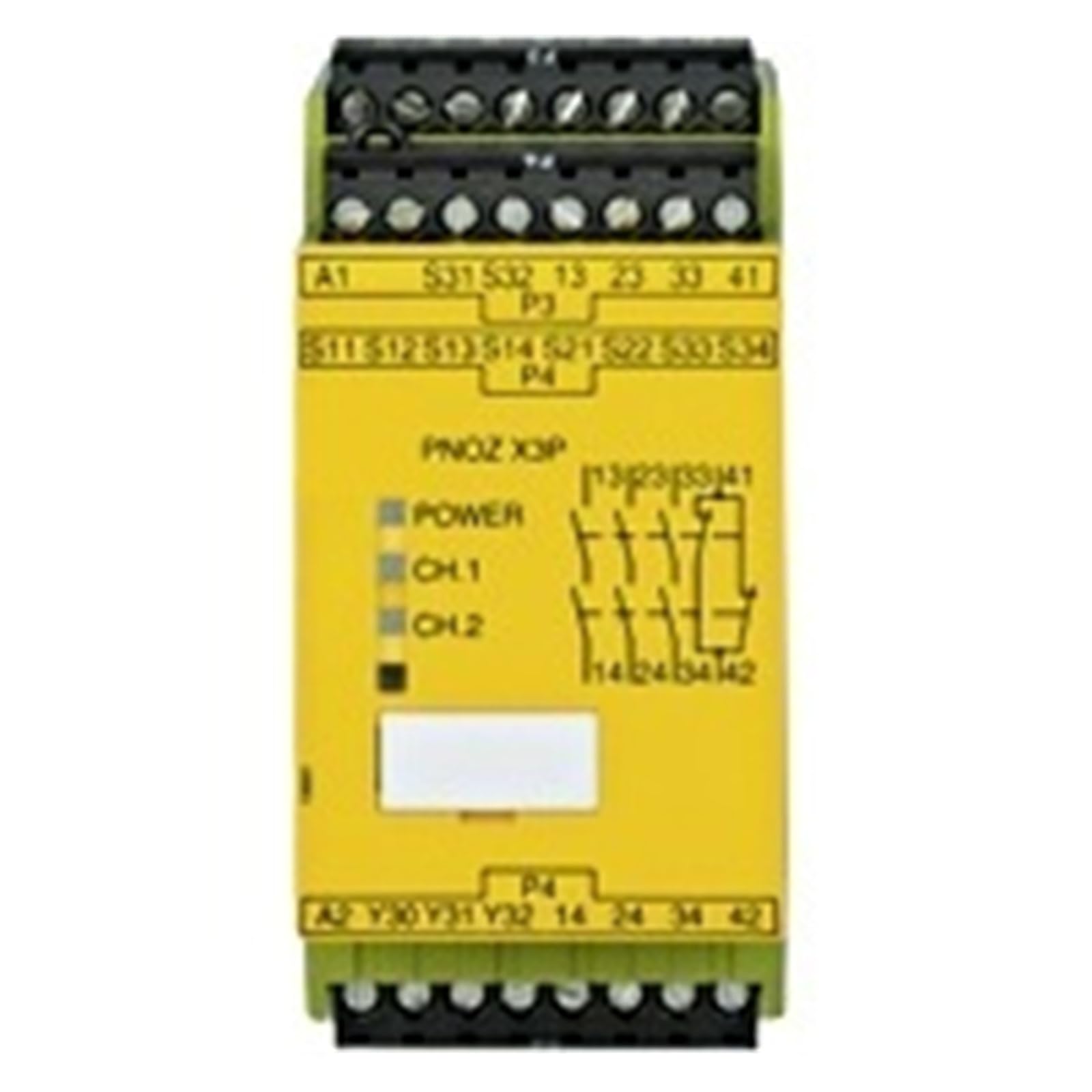 Qvivfyboe One Color Safety Relay 777313 Pnoz X3p 24–240 V Ac/Dc 3 No 1 Nc 1 So Safety Relay