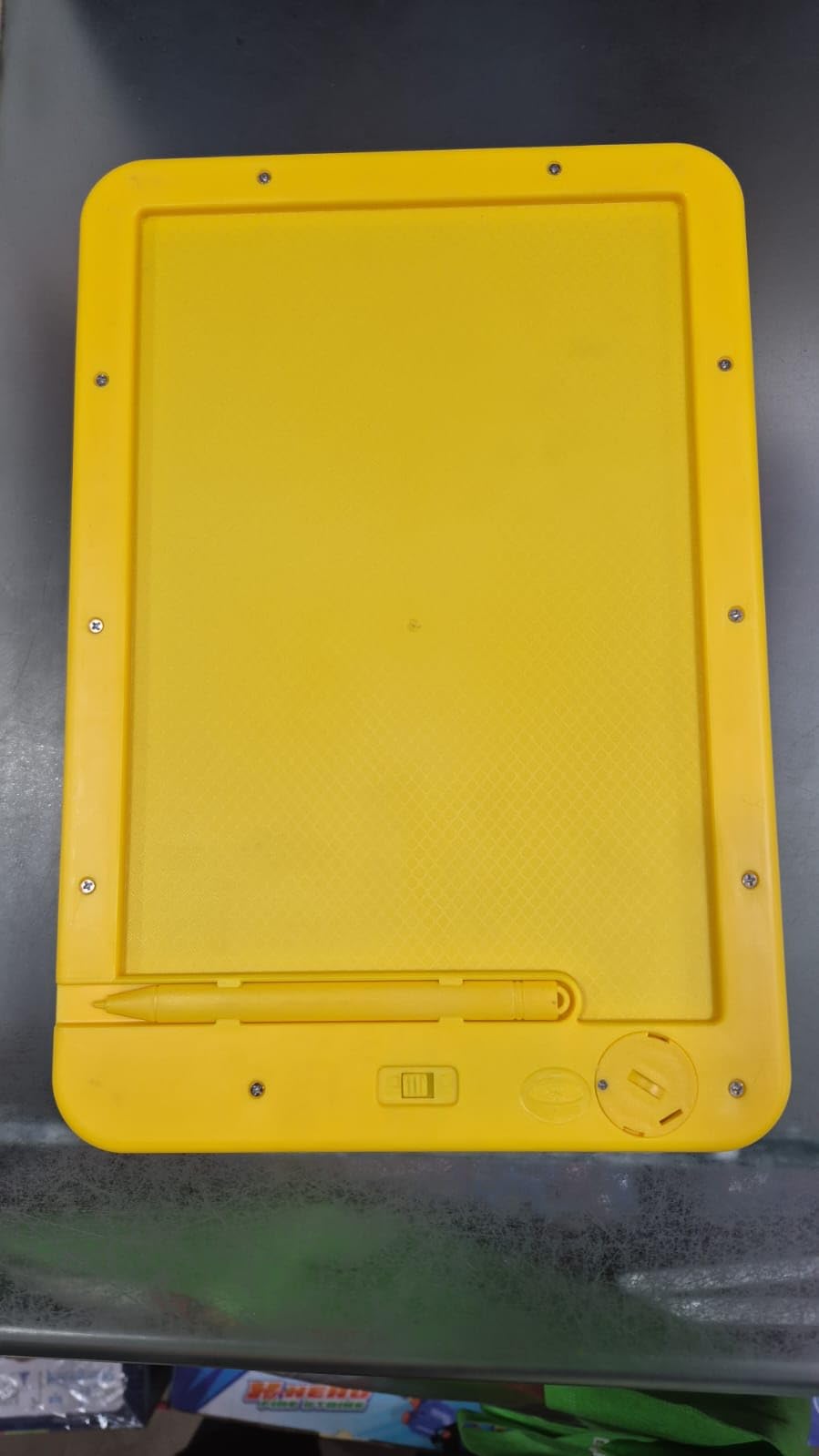 LCD Writing Tablet, Yellow Electronic Drawing Board, 12-inch Digital Notepad with Stylus, Portable Handwriting Pad-image-38