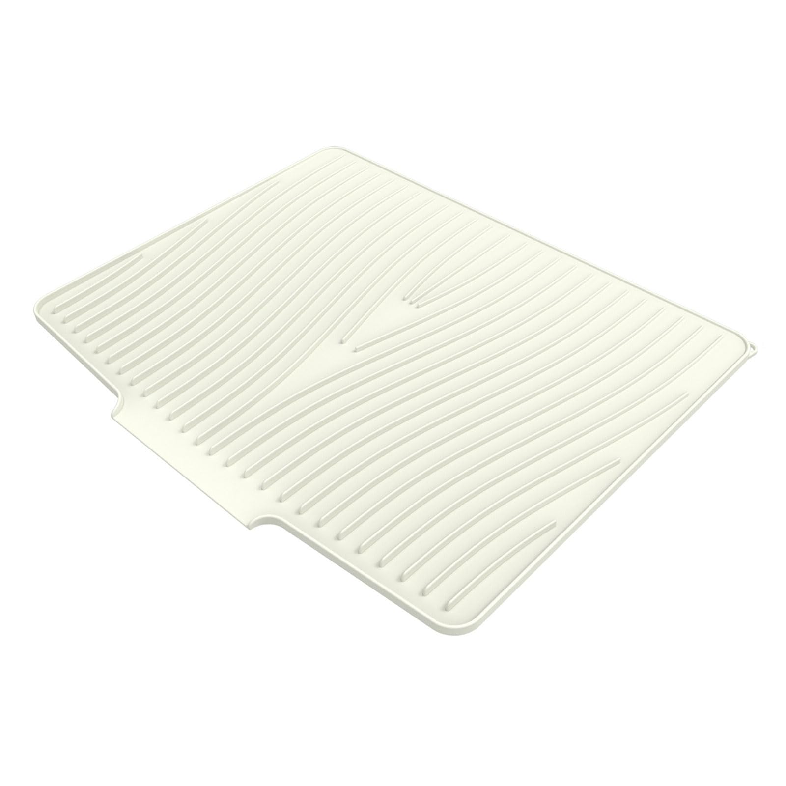 YROHGKPN Silicone Drying Mat for Kitchen Counter Slip Resistant Drain Pad Silicone Drying Drain