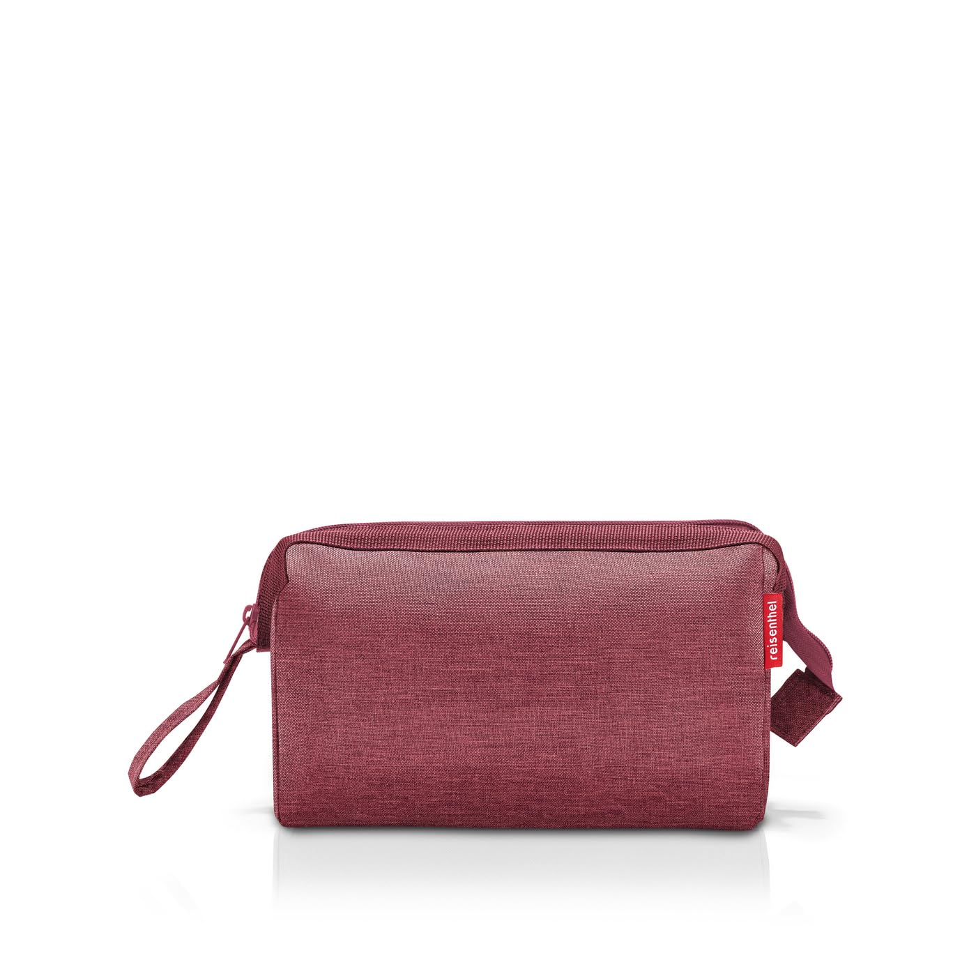 reisenthel travelcosmetic Strong Robust and Practical Travel Cosmetic Bag, Hand Strap, Water-Repellent Material, Twist Maroon, Casual