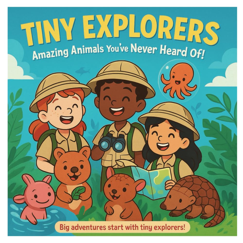 Tiny Explorers: Amazing Animals You’ve Never Heard Of!: Discover Fun Facts About Rare and Wonderful Creatures — Perfect for Curious Kids Ages 3–8!