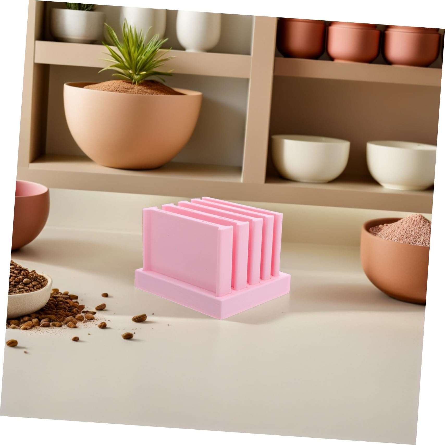 Artibetter Kit di Strumenti per Argilla Polimerica Guida per Rulli, Design Misurazione Precisa in PLA, Set 1 Pezzo per Modellare e Creare Manualmente
