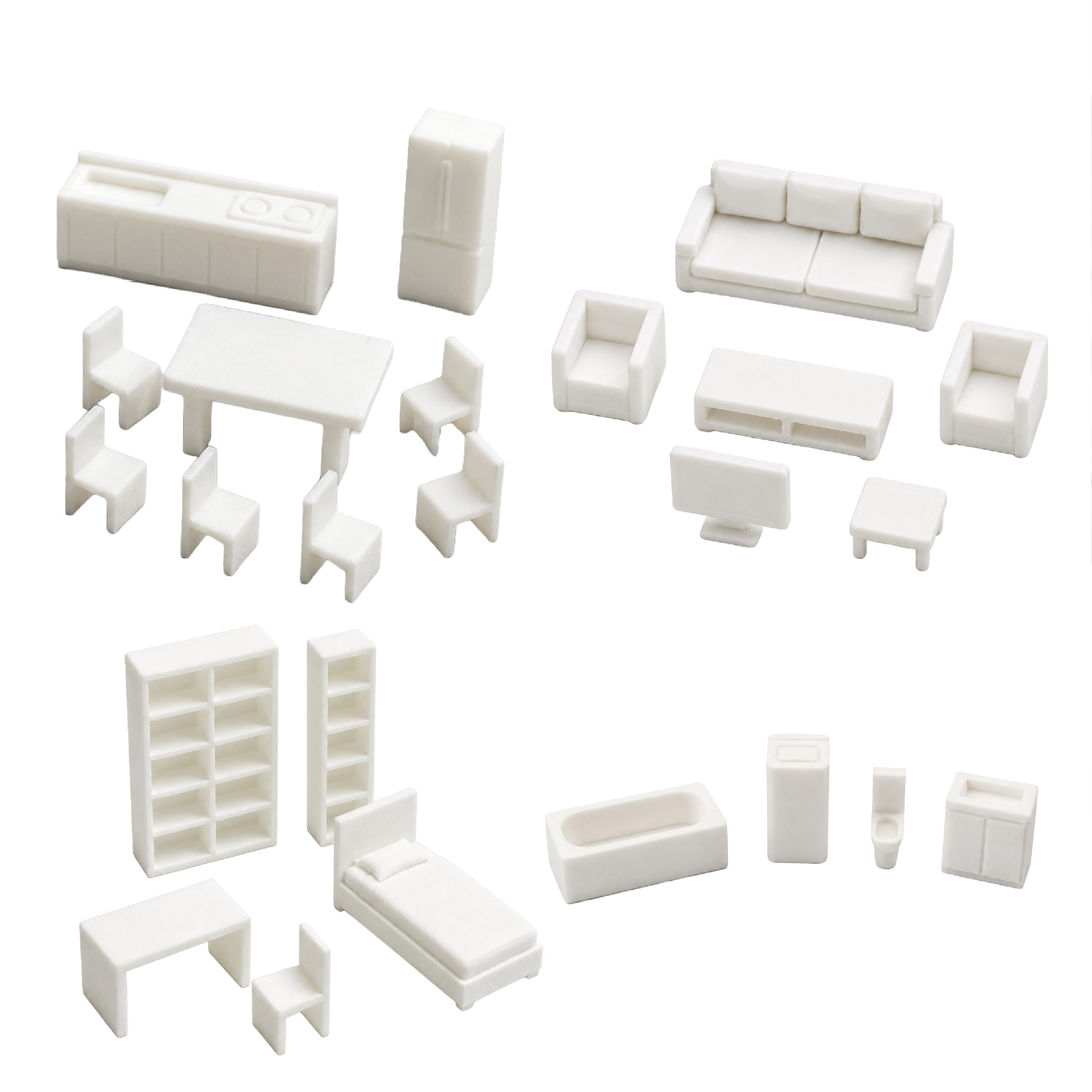 Amazon | 建築模型用 家具模型 1/100 2LDK 29点セット TAIYO MODEL