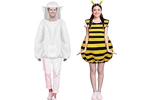 Halloween Bee and Beekeeper Couples Costume