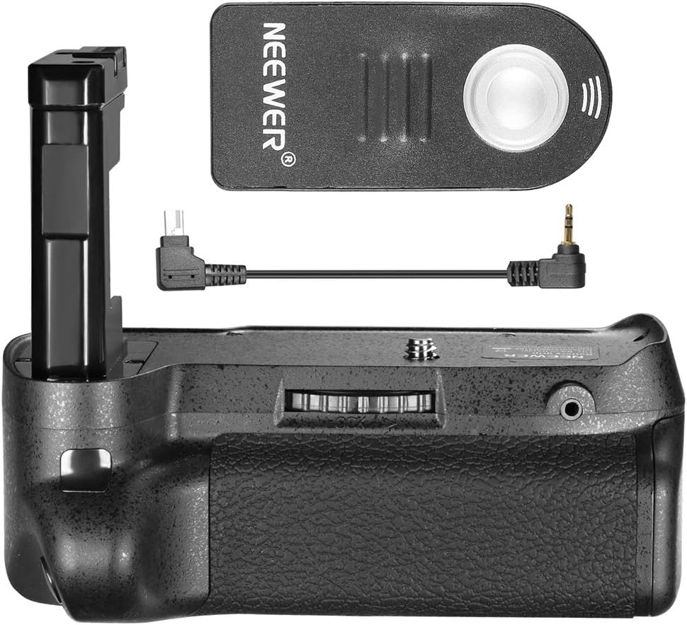 Neewer Remote Control Vertical Battery Grip Work with EN-EL14 Battery Compatible with Nikon D3100/D3200/D3300/D5300 SLR Digital Camera