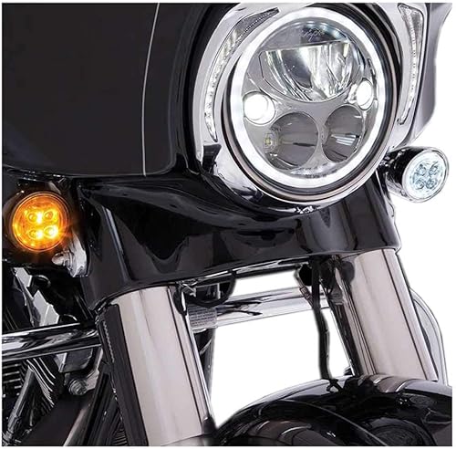 Insertos de luz de señal LED frontal Fang® (negro)