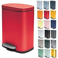 Spirella - Cestino per Bagno a Pedale Modello Akira - Acciaio Inossidabile di Alta Qualità