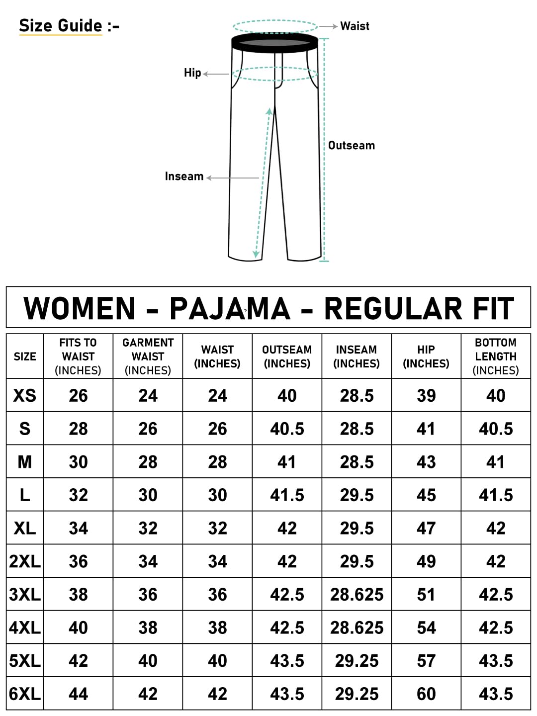 Bewakoof Pijama de algodón 100% popelina de ajuste regular para mujer
