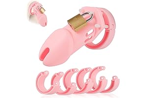 Pink Cock Cage: Ultimate Pleasure for Submissive Males