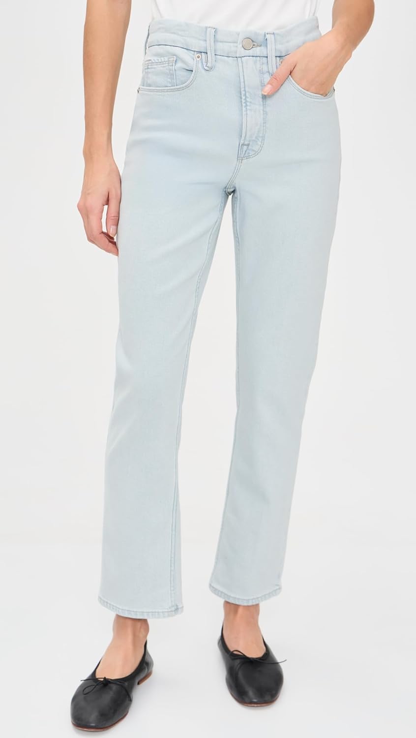 Good American Women's Good Icon Straight Ankle Jeans - Image 2