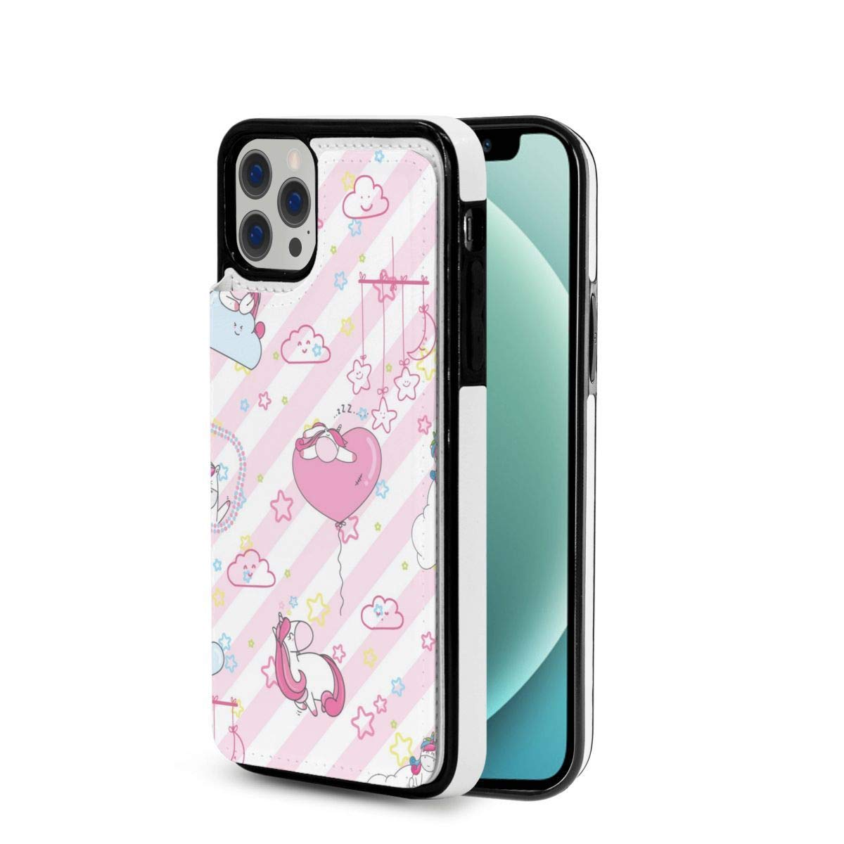 Amazon.co.jp: Iphone 12 用 ケースかわいいユニコーンパターンセット 