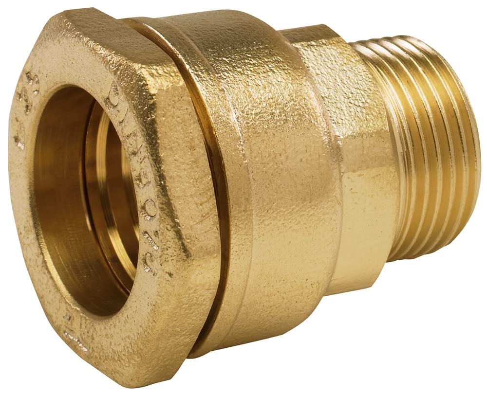 Manchon Mâle écrou intérieur 1.1/2X50 laiton raccord tuyauterie fileté