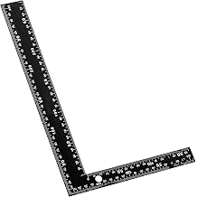 Angle Ruler 200   300 mm Stainless Steel L-shaped Angle Ruler 90 Degree Ruler Carpenter's Square Ruler for Carpenters Engineers Craftsmen Surveying Architects