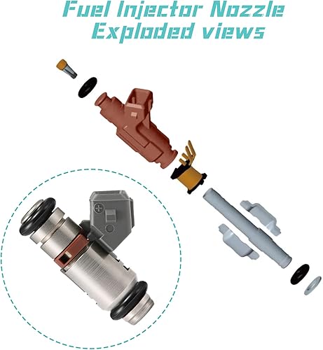 Miniatura 5 de IWP043 - Inyector de combustible de carreras para Harley Davidson Dyna Electra Glide Night Train Heritage Softail Heritage Springer Road Glide