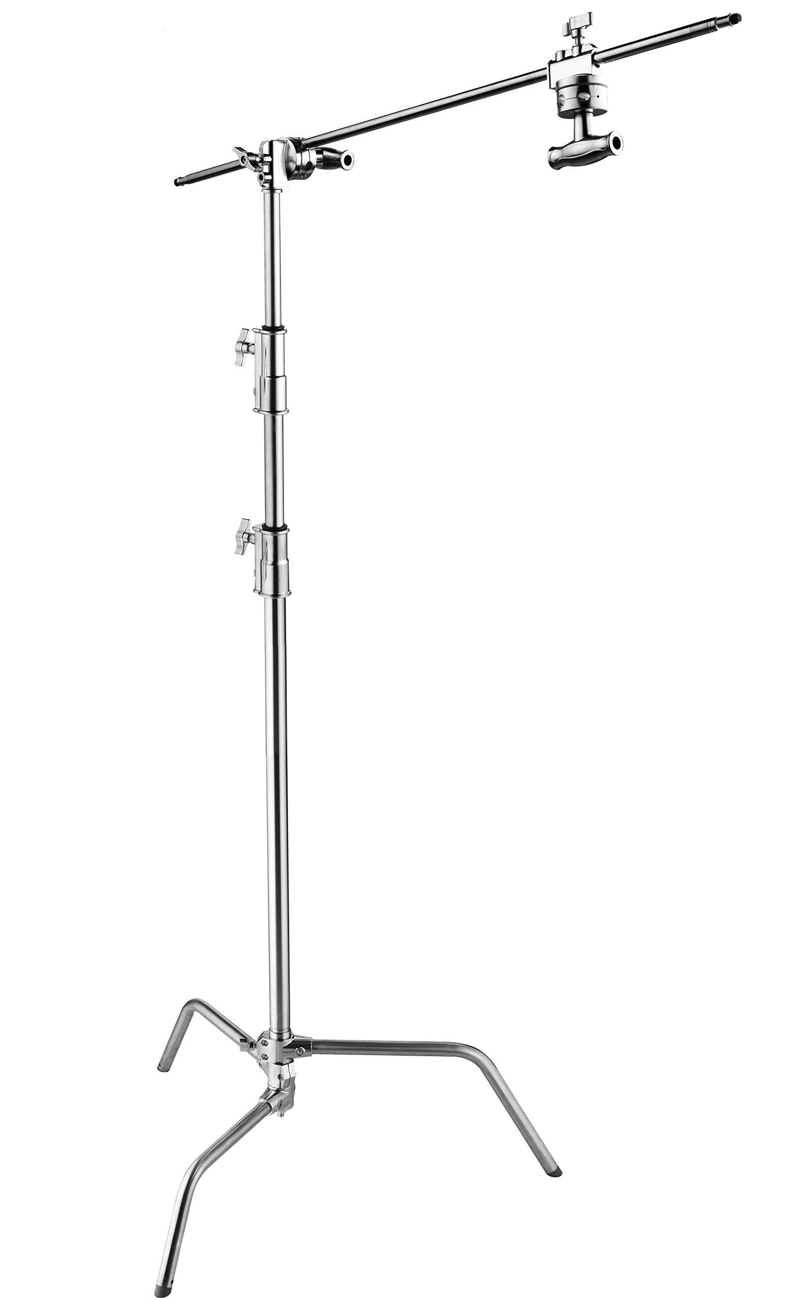 E-Image LCS-03 9.5ft Steel Heavy Duty Light Boom C-Stand | 3.8ft Holding Arm & Grip Head with 40-inch Detachable Base, Multi Angle Adjustment for Studio, Reflector, Monolight, Softboxes | Payload 20kg (B07GPQ81GS) Amazon Price History, Amazon Price Tracker