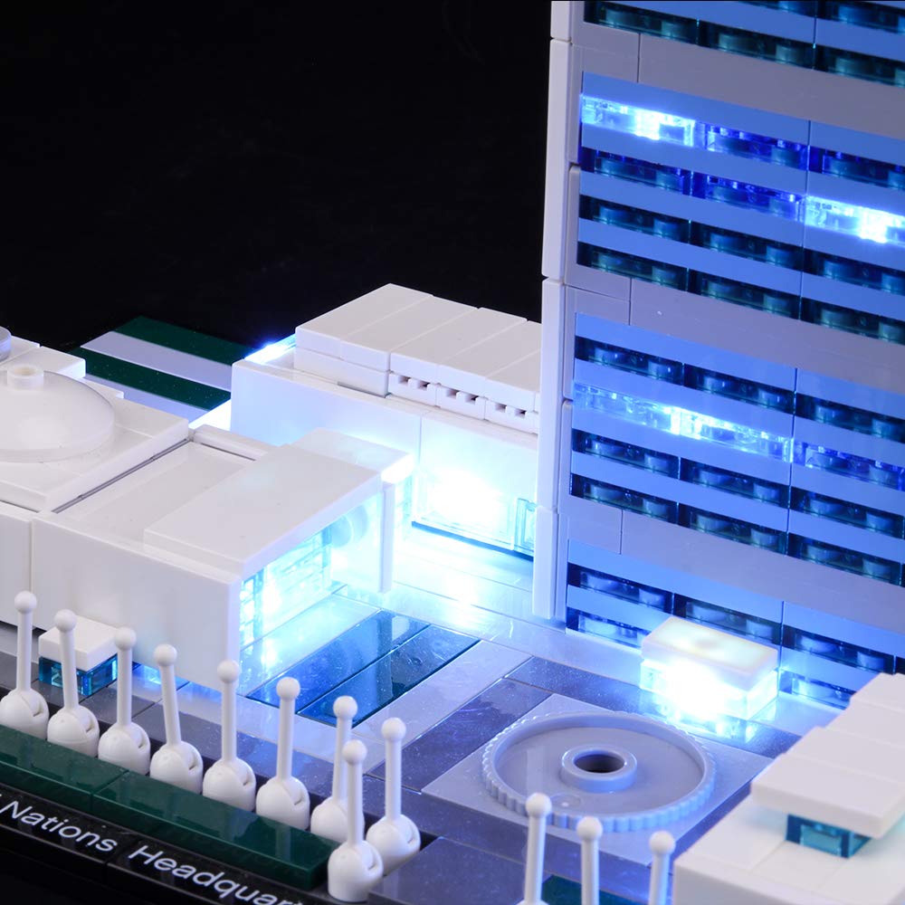 アーキテクチャー国際連合本部ビル用BRIKSMAX LEDライトキット Amazon.co.jp: アーキテクチャー国際連合本部ビル用BRIKSMAX LED