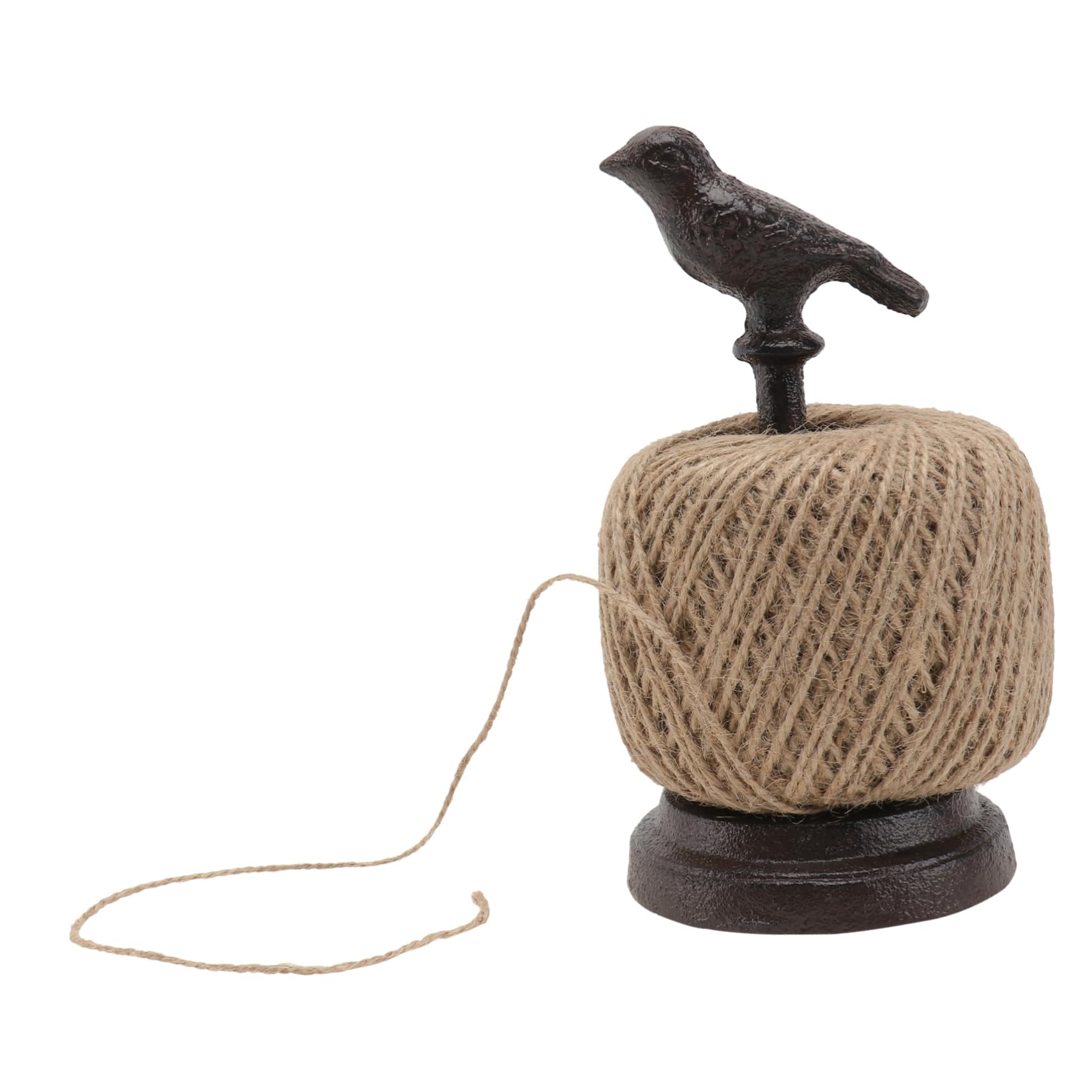 Bobine Décorative Oiseau pour Finir avec la Ficelle Emmêlée Maison