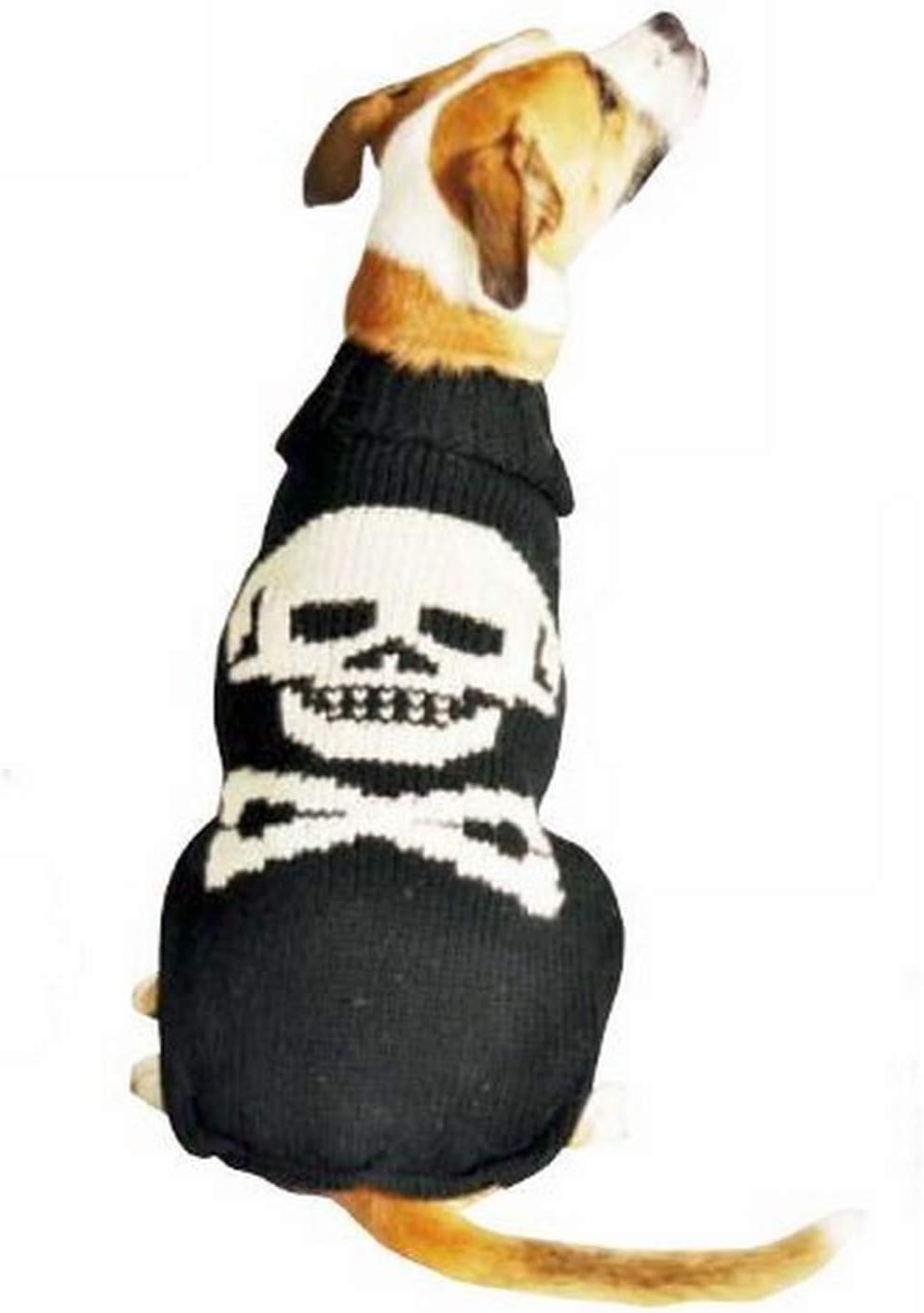 Chilly DogBlack Skull Sweater (Large)