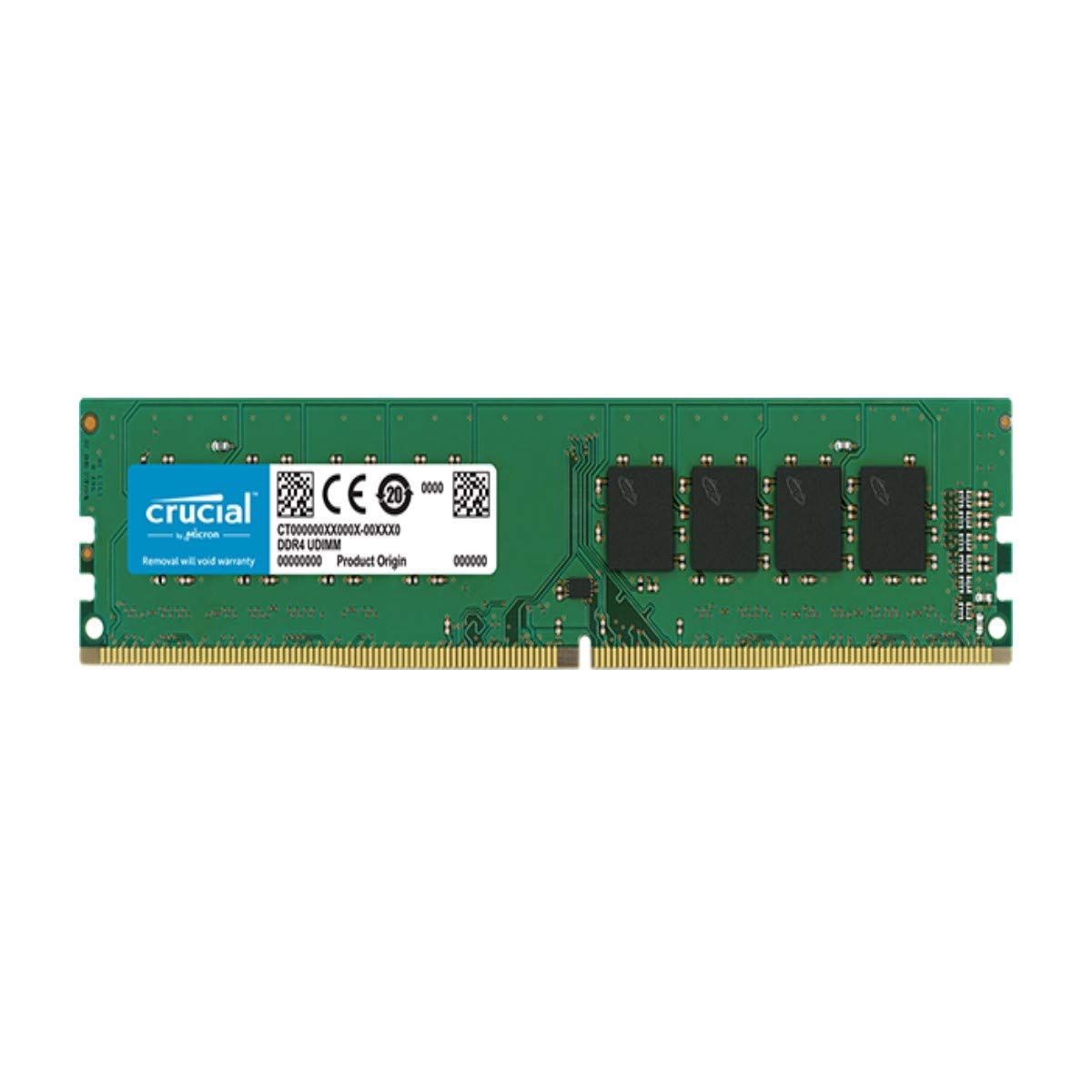 Crucial 16GB Single DDR4 2666 MT/s (PC4-21300) DR x8 DIMM 288-Pin Memory – CT16G4DFD8266