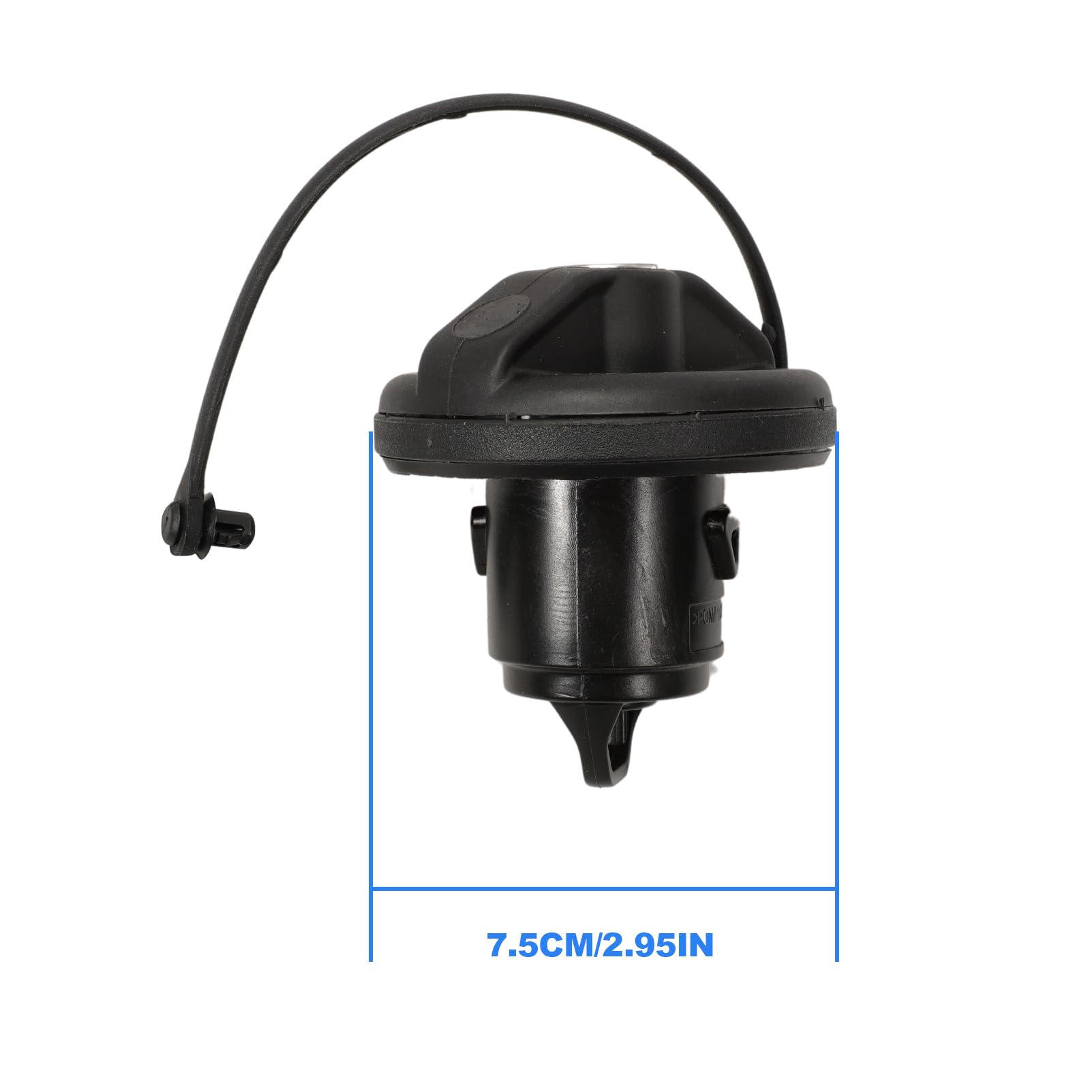Tappo serbatoio benzina con serratura con 2 chiavi per PANDA Punto EVO ducato 500 Grande 147 MITO Ypsilon 71802520
