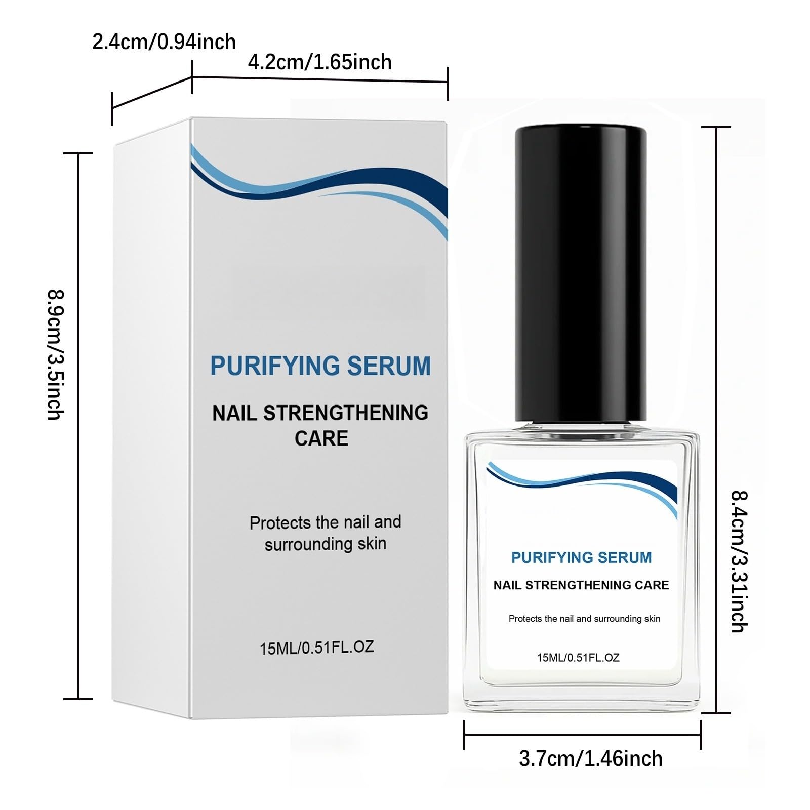 Smooth Base Nail Repair and Protection Extra Strong Hardener Nail Growth Serum
