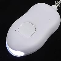 Vista 5 de Personal Safety Alarm for Women Emergency Siren with LED Mini Flashlight Compact Keychain Attack Alert Device for Outdoor Security