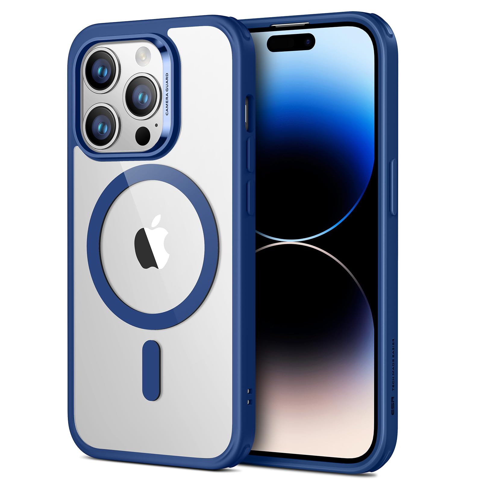 ESR for iPhone 14 Pro Max Case, Compatible with MagSafe, Shockproof Military-Grade Protection, Yellowing Resistant, Magnetic Classic Hybrid Case (