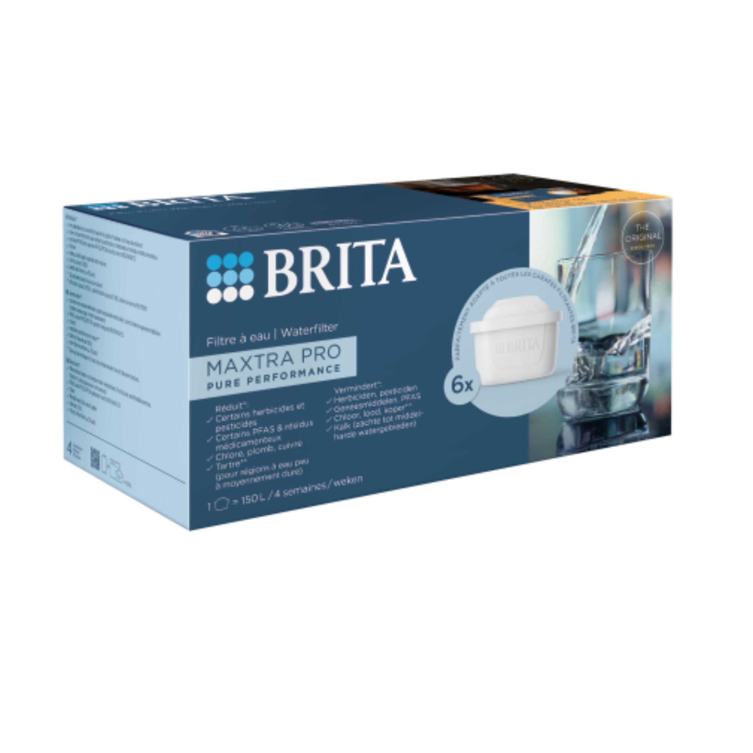 Photo 1 of BRITA MAXTRA PRO Water Filter Cartridge - 6 Pack