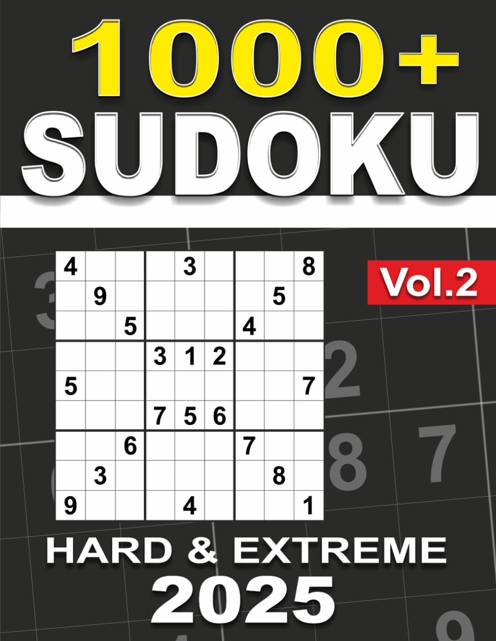 Hard Sudoku Book for Adults: Over 1000 Challenging Puzzles for True Puzzle Masters (QuestMemory Sudoku Collection)